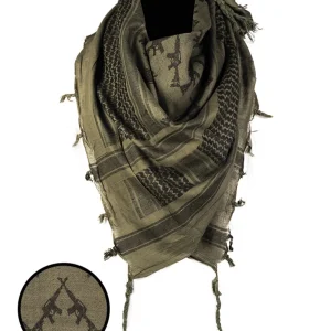 MIL-TEC® OD/BLACK SHEMAGH SCARF ′RIFLES′