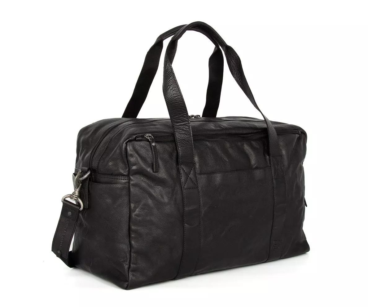 Spikes & Sparrow Weekendbag i skinn/ 17" - Brian - Image 8