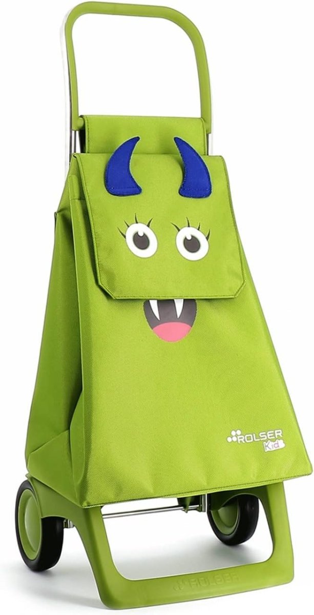 Rolser Monster Kid MF Joy Shoppingvogn med 2 hjul Grønn - Image 4