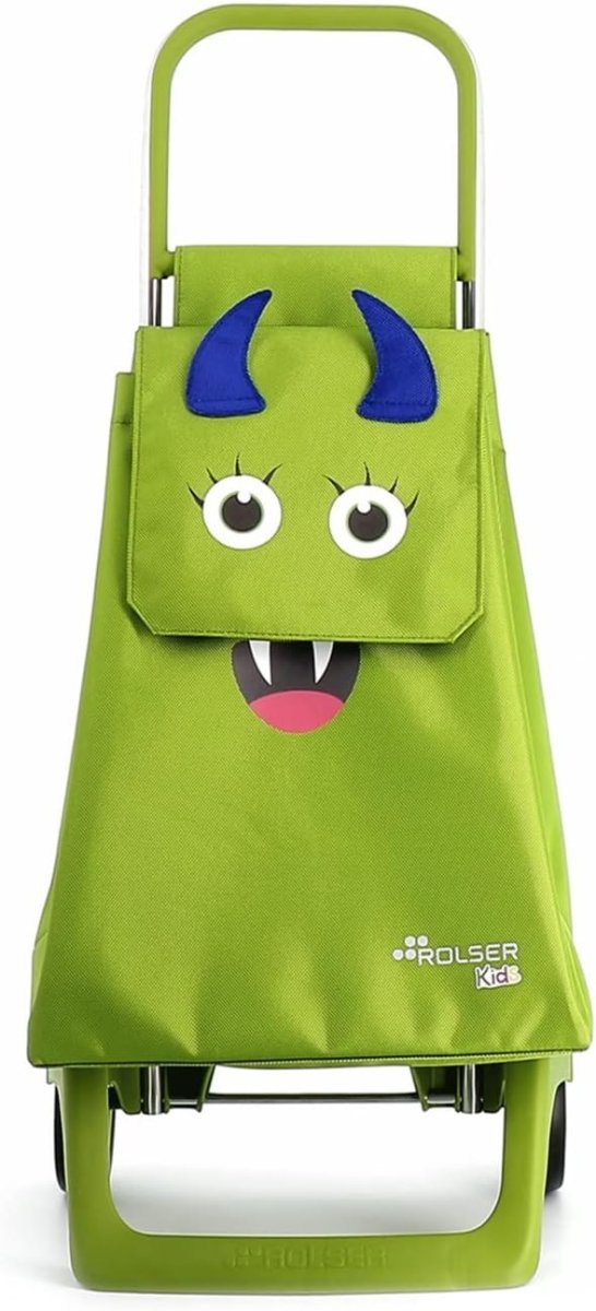 Rolser Monster Kid MF Joy Shoppingvogn med 2 hjul Grønn - Image 2