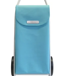Rolser Com Soft 8 Shoppingvogn Med To Store Hjul 53 L Aqua