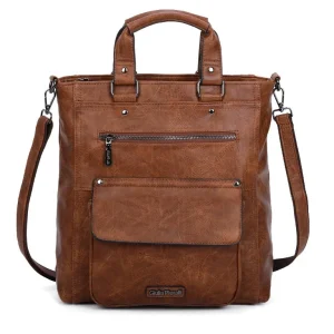 Giulia Pieralli Stor Toteshopper Cognac