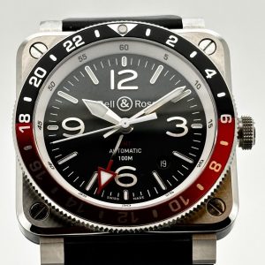 Tilbud – Bell & Ross BR V2-93 GMT – 2022 modell – Komplett – Som ny