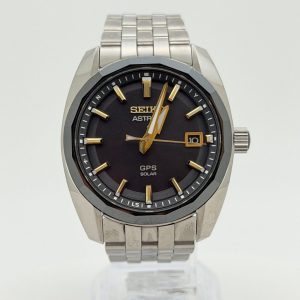 Seiko Astron GPS Solar – Sort/Stål 39mm (Ref. SSJ011J1)