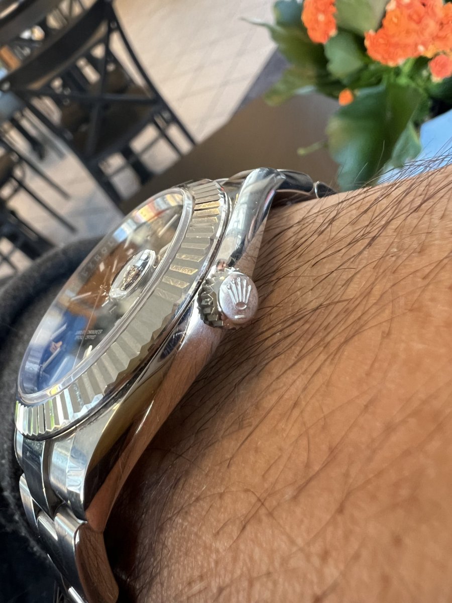 Solgt. Ny på vei inn. Rolex Datejust 41 – Ref. 126334 (2017) - Image 8