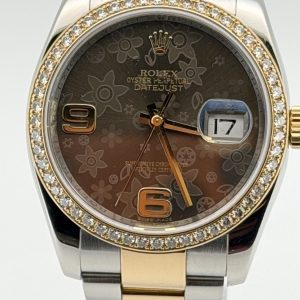 Rolex Datejust 36 Ref. 116243 Floral Dial 2010
