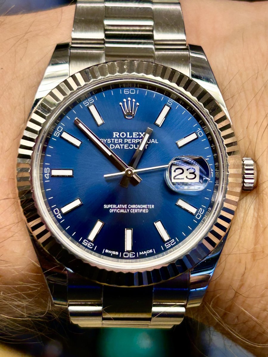 Solgt. Ny på vei inn. Rolex Datejust 41 – Ref. 126334 (2017) - Image 3