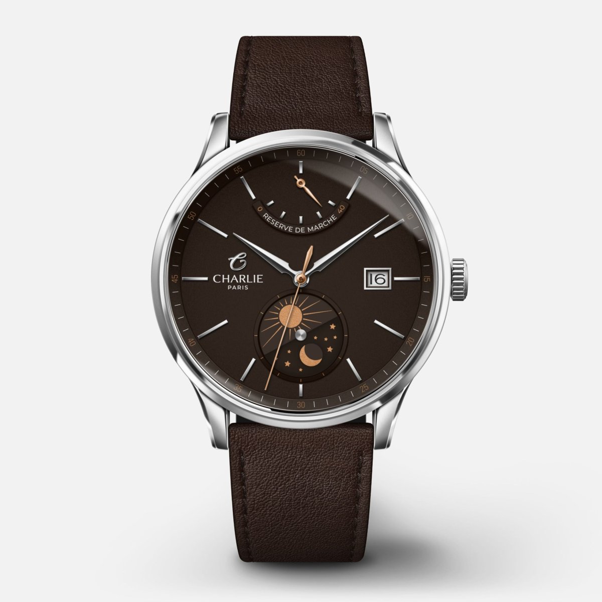 Charlie Paris INITIAL – Day/Night – Brown - Image 2
