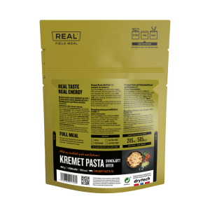 Real Turmat REAL Field Meal  Full meal 700 kcal – Creamy pasta with pork