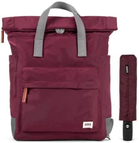 Roka Bayswater B Ryggsekk Med Parpaply 15 Liter Plum - Image 2
