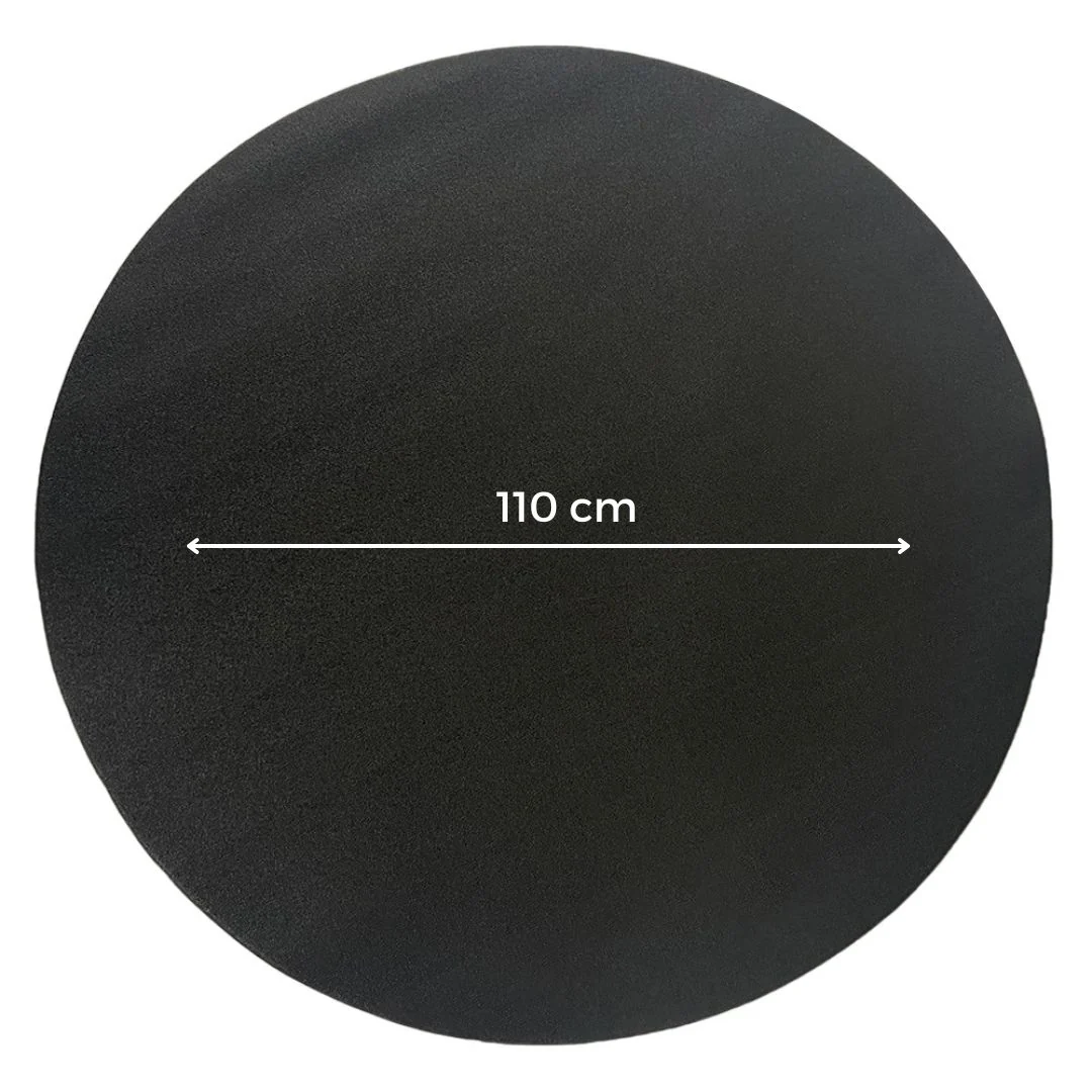 Rund hoppematte / hoppetaumatte 110 cm – for liten plass - Image 9