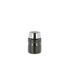 Thermos Thermos  Stainless King Mattermos Med Skje 470 Ml – Militærgrønn