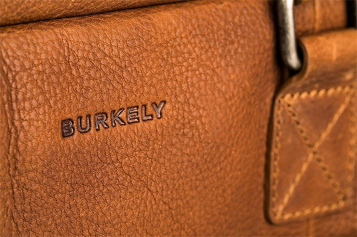 Burkely Fundametals Antique Avery Worker 15,6" Pc veske I Skinn Cognac - Image 8