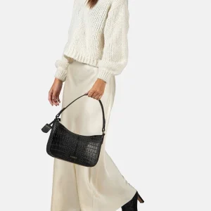 Burkely Cool Colbie Shoulderbag Mellomstor Skinnveske Svart