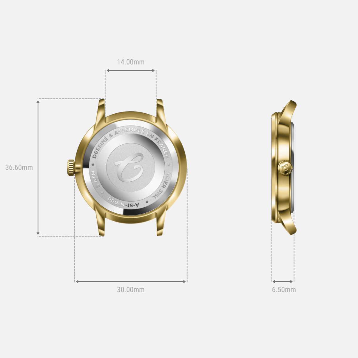 Charlie Paris SULLY – Gold - Image 4