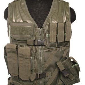 USMC OD COMBAT VEST WITH BELT