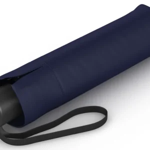 Knirps A 050 Windproof Paraply Med Manuell Åpning Lukking Marineblå