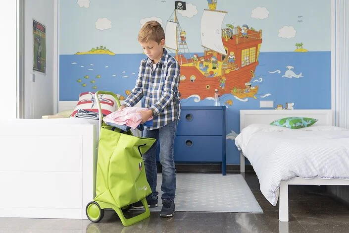 Rolser Monster Kid MF Joy Shoppingvogn med 2 hjul Grønn - Image 9
