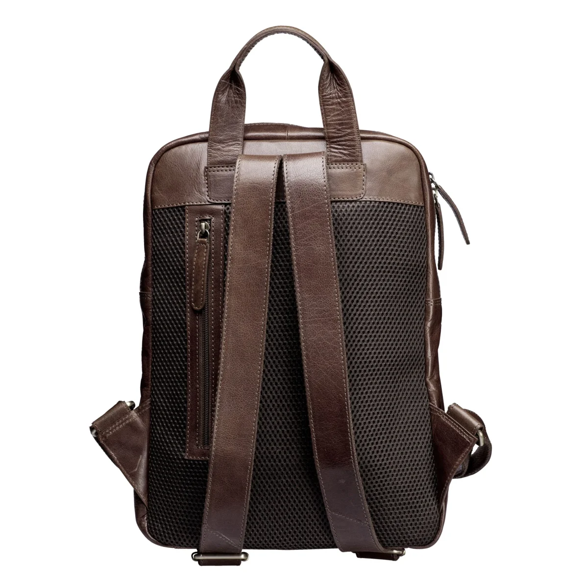 Springfield 15,6" Pc Sekk I Skinn Brun - Image 4