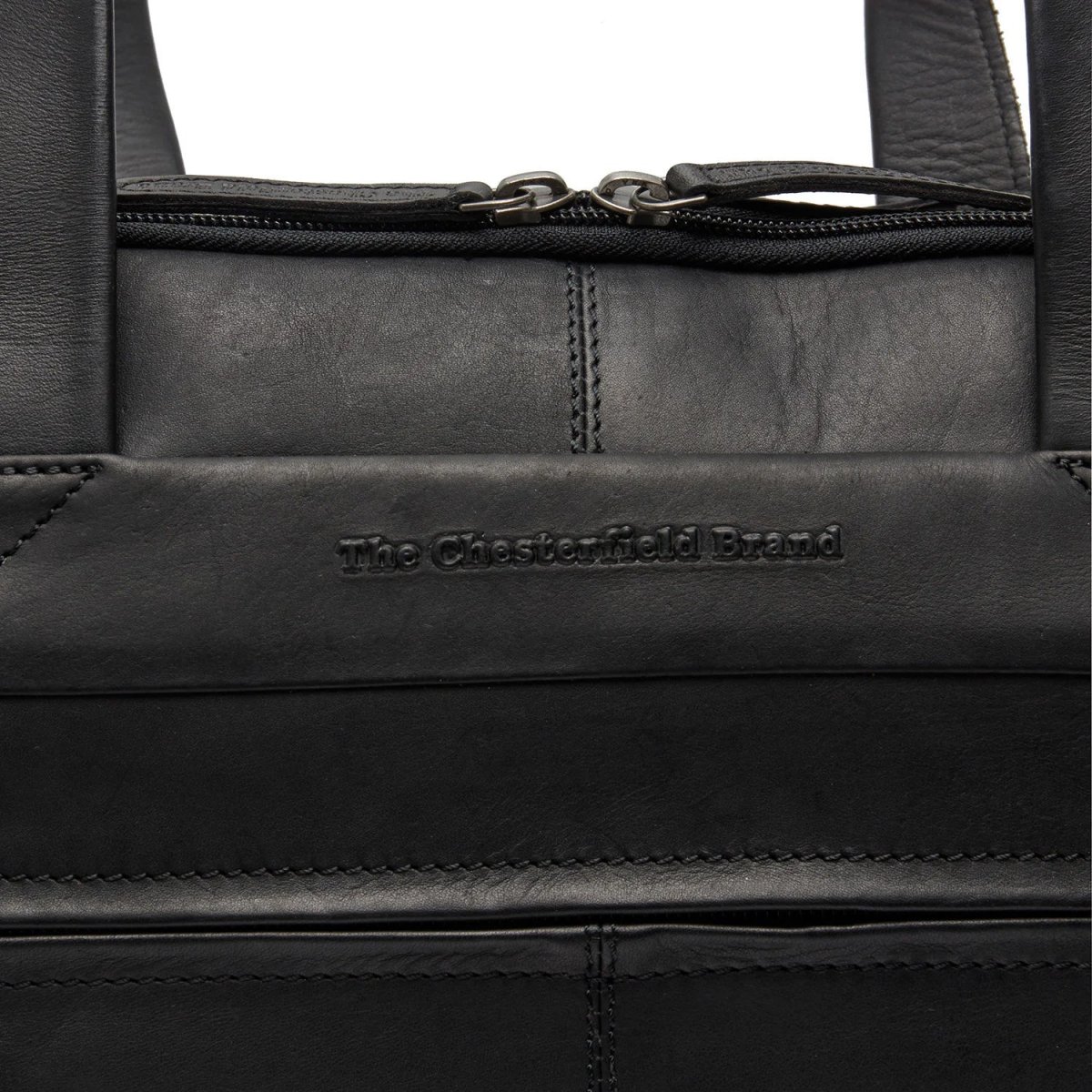 The Chesterfield Brand Ryan 17" Pc Veske I Skinn Svart - Image 8