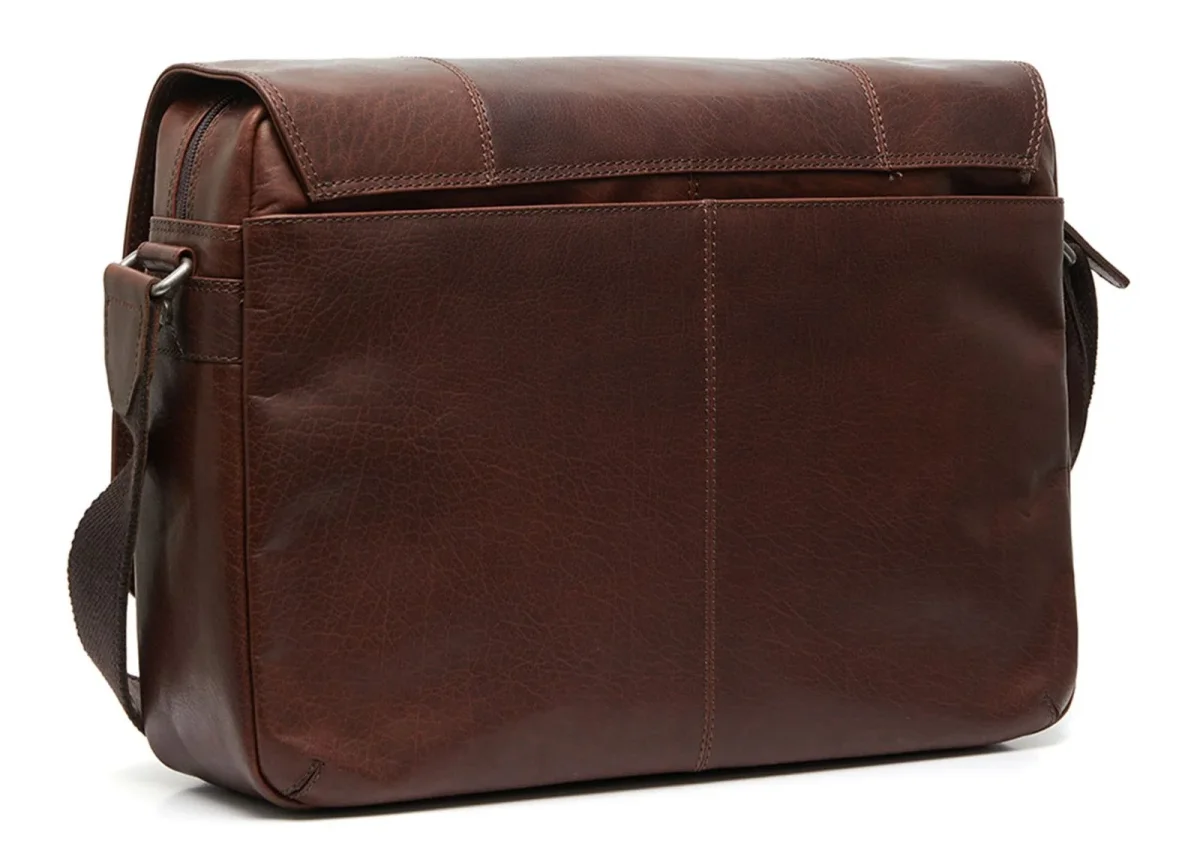 The Chesterfield Brand Tampa 15" Stor Pc Veske I Skinn Brun - Image 4